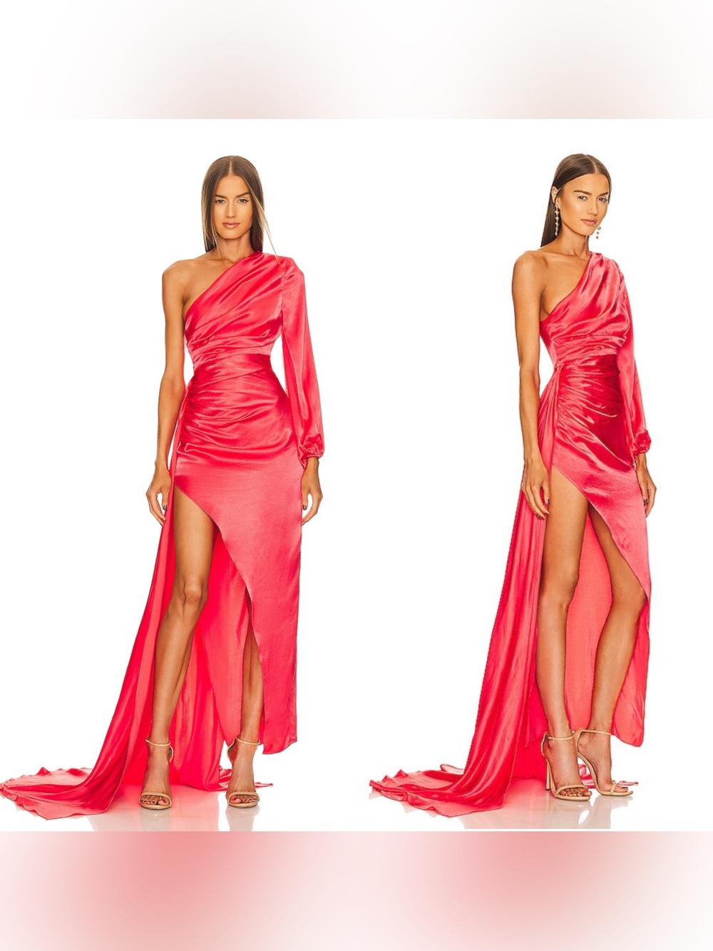 NWT Michael Costello x REVOLVE Heather Gown in “Burnt Sienna”